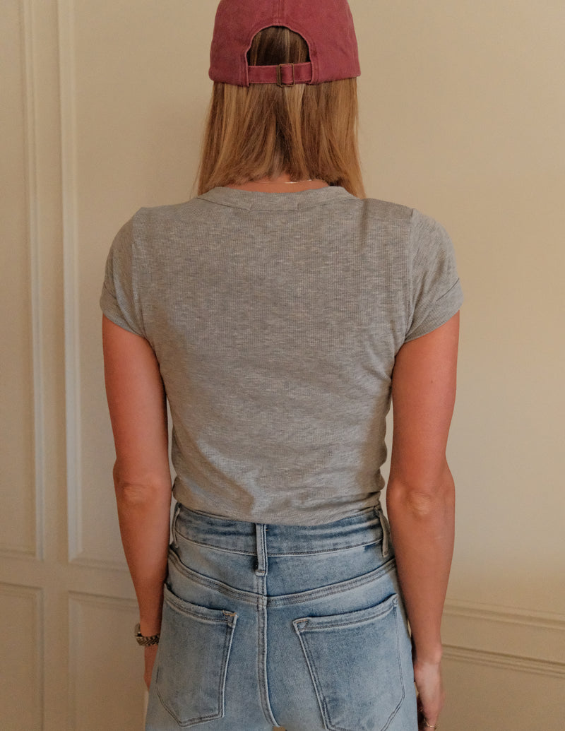 Nicole Ribbed Top