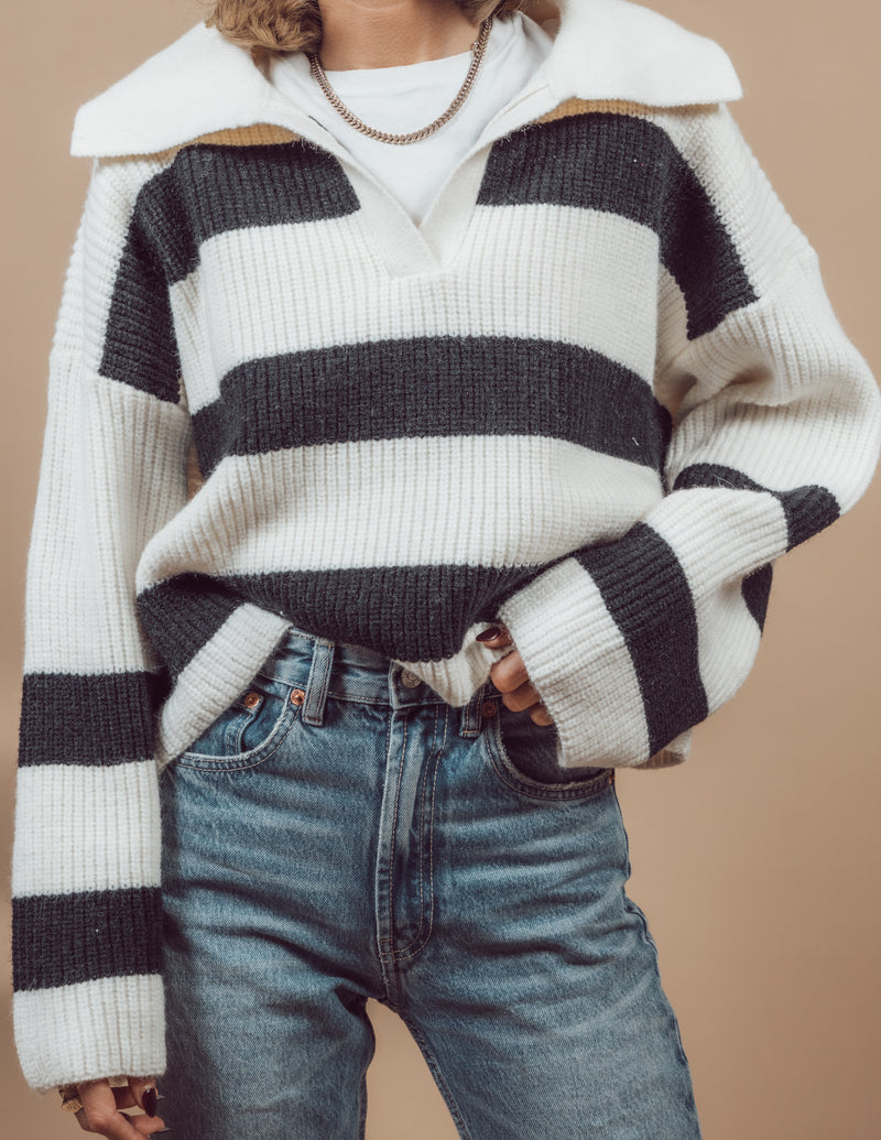 Annalise Striped Sweater