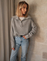 Willow Half Zip Sweater