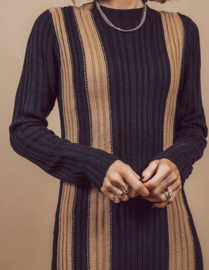 Jen Striped Sweater Dress