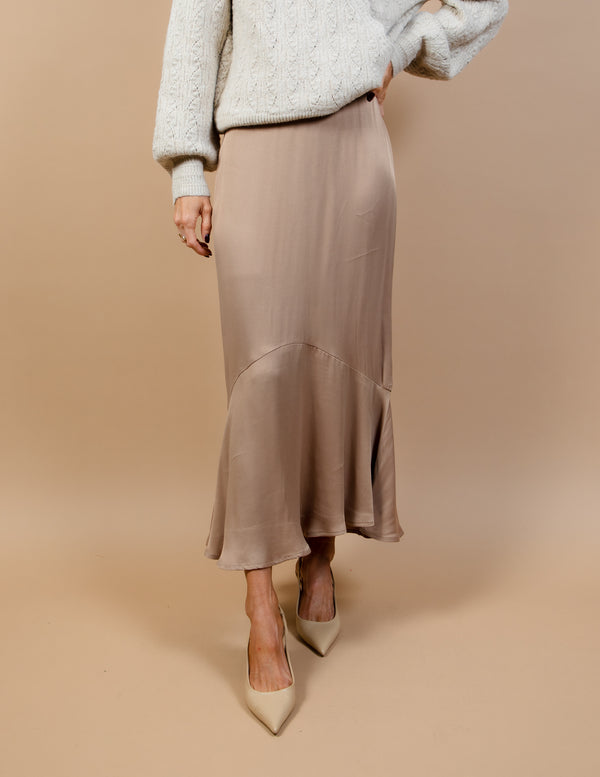 Kensington Satin Skirt