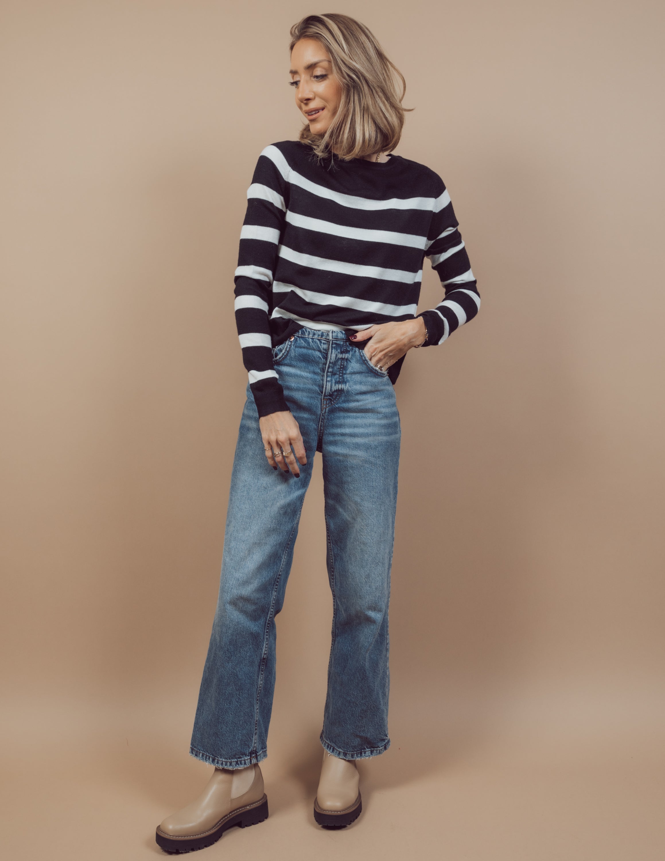 Lena Striped Top