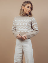 Josie Printed Sweater