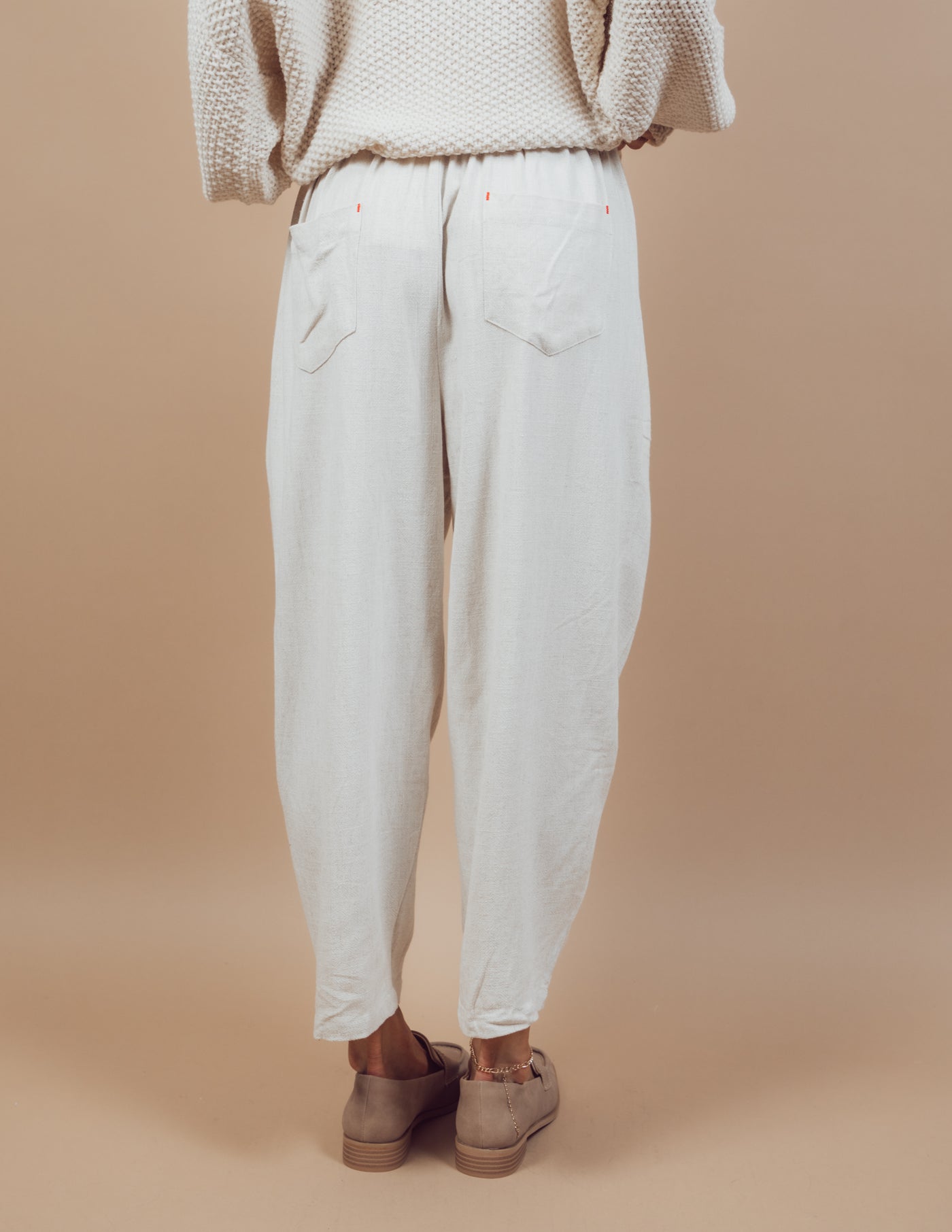 Shana Linen Baggy Pants