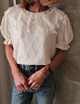 Agnetha Lace Top