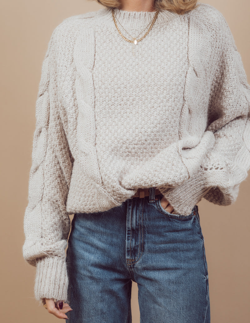 Bec Cable Knit Sweater