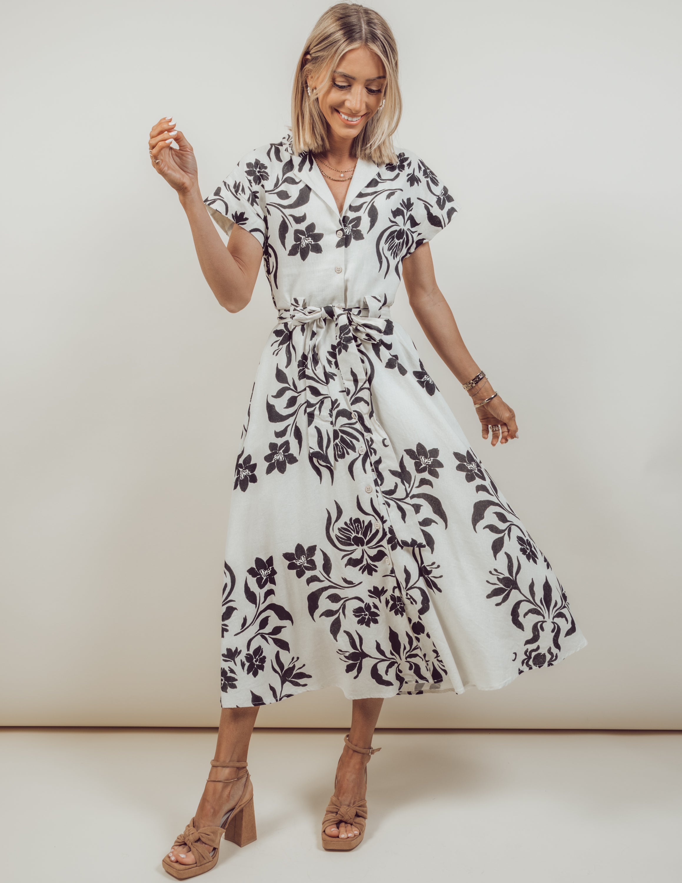 Bronwyn Printed Dress