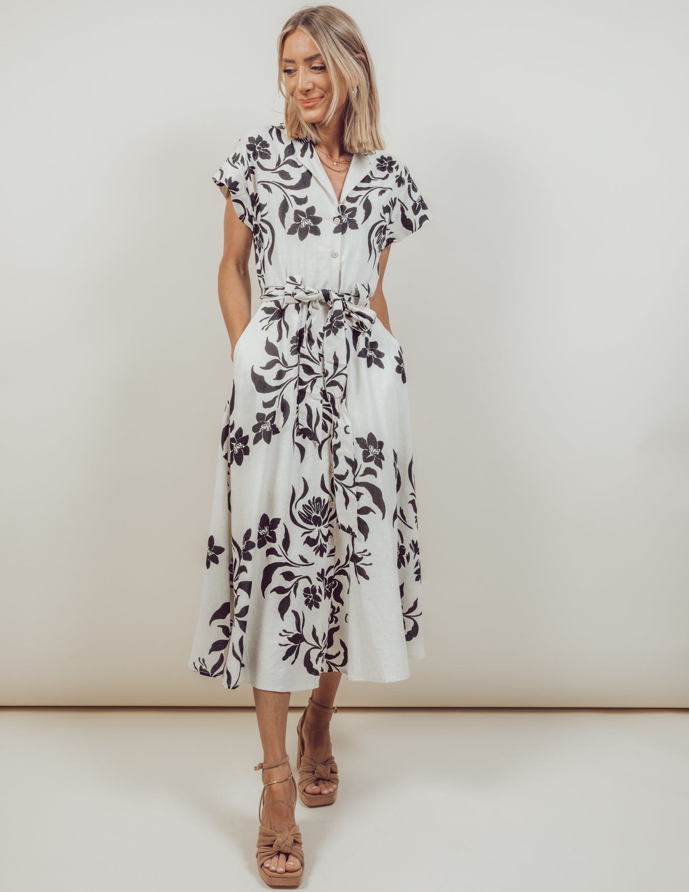 Bronwyn Printed Dress