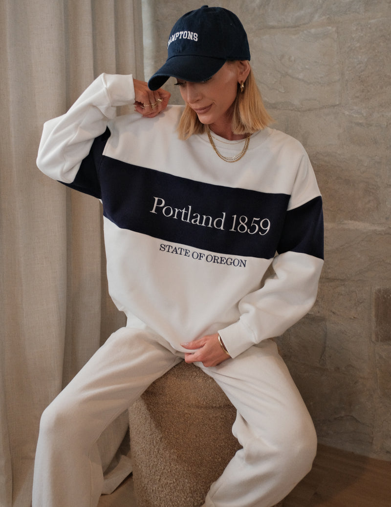 Portland Color Block Sweatshirt