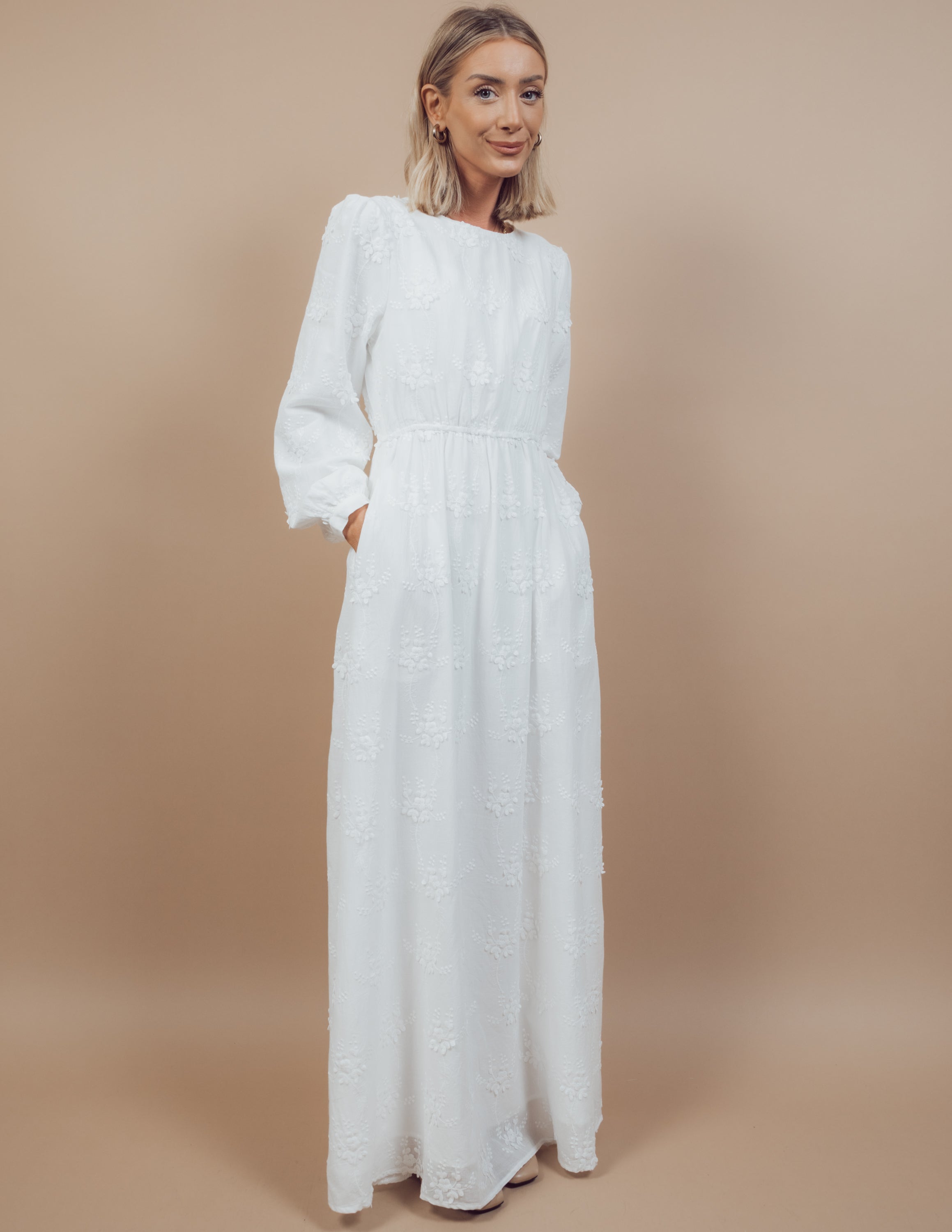 Eleanore Textured Maxi Dress L | Shop Stevie Eleanore Textured Maxi Dress L | Shop Stevie