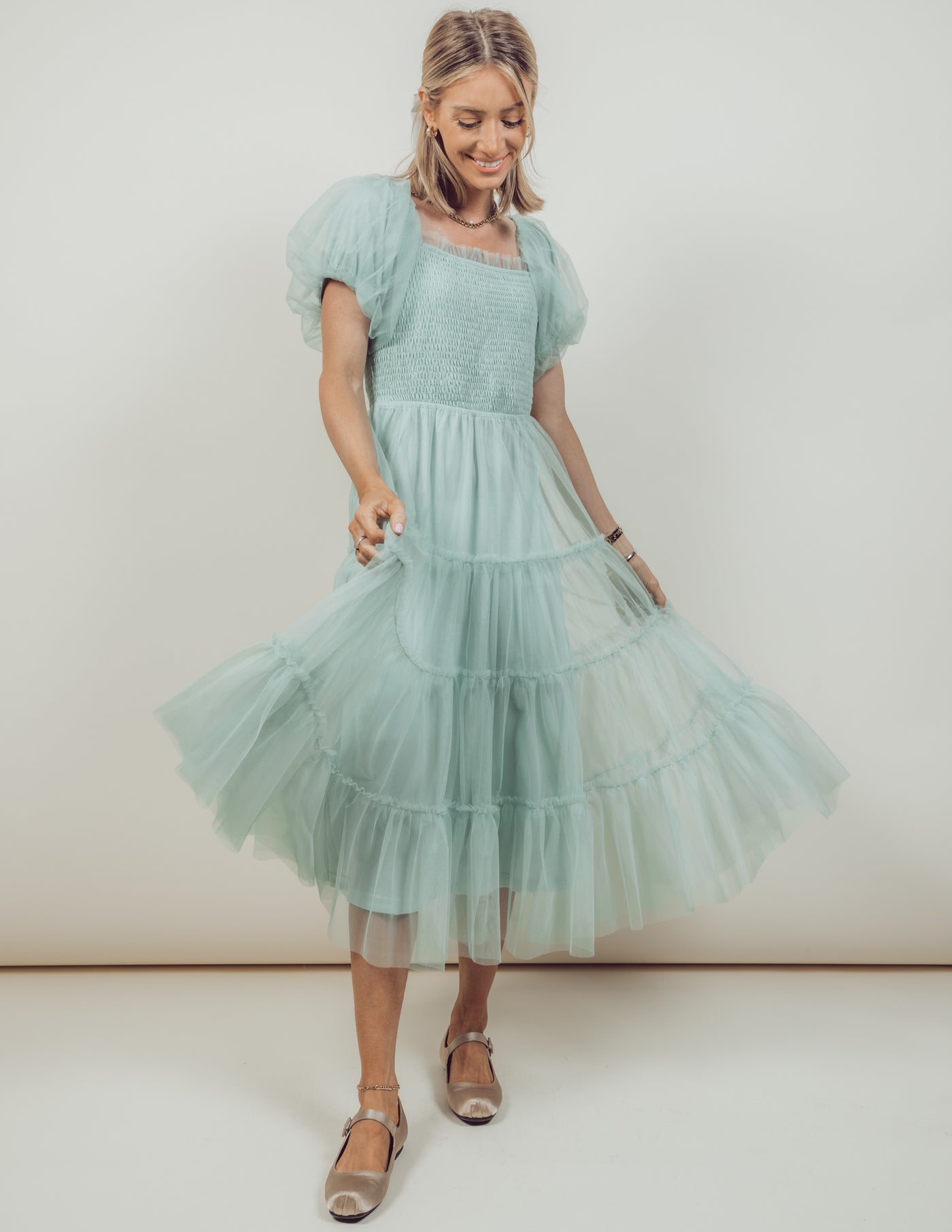 Dani Ruffle Dress