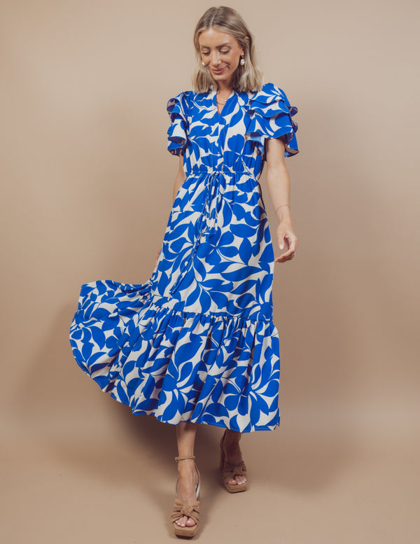 Hattie Printed Dress