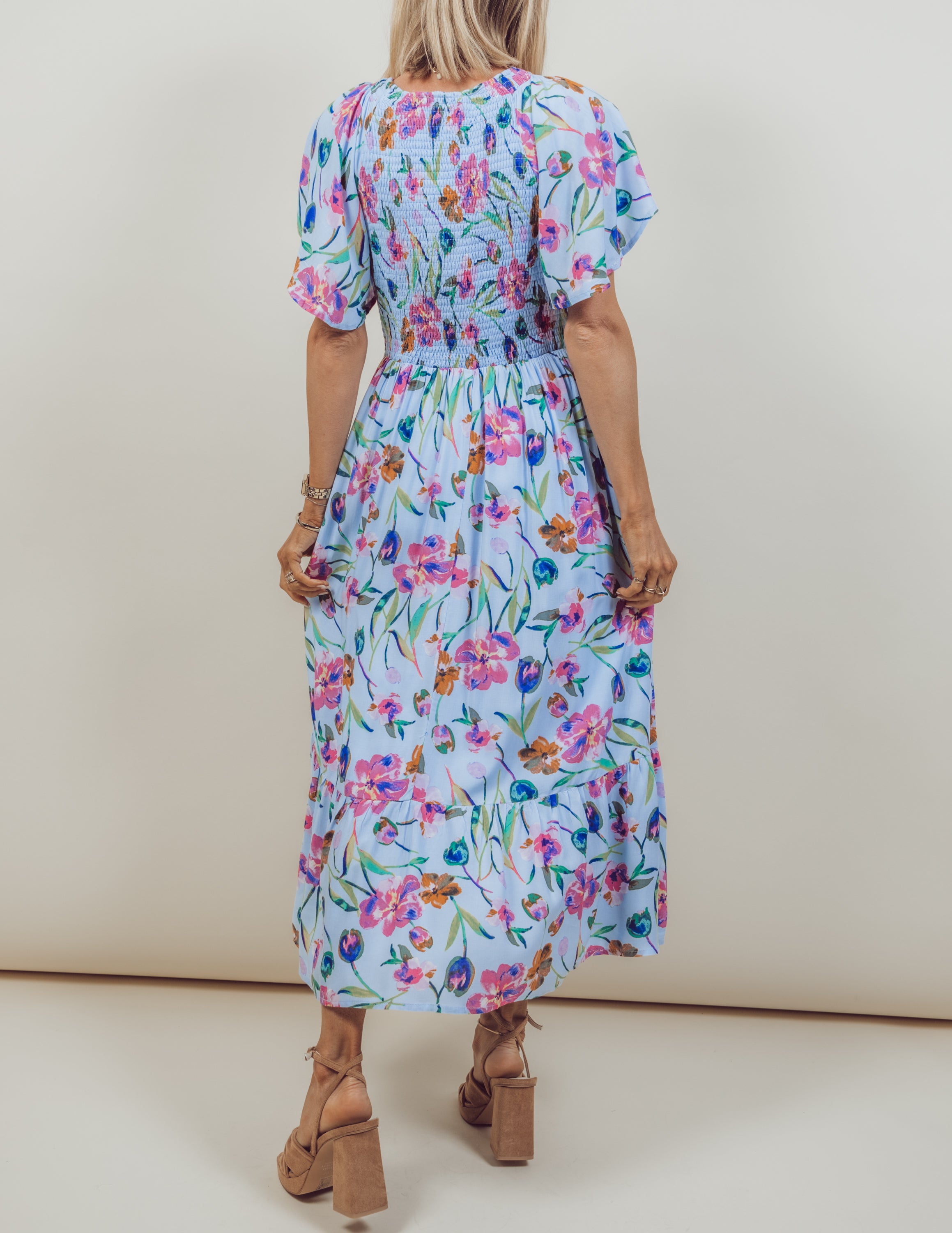 Magnolia Floral Dress