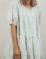 Paola Textured Midi Dress