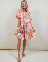 Lynette Floral Dress