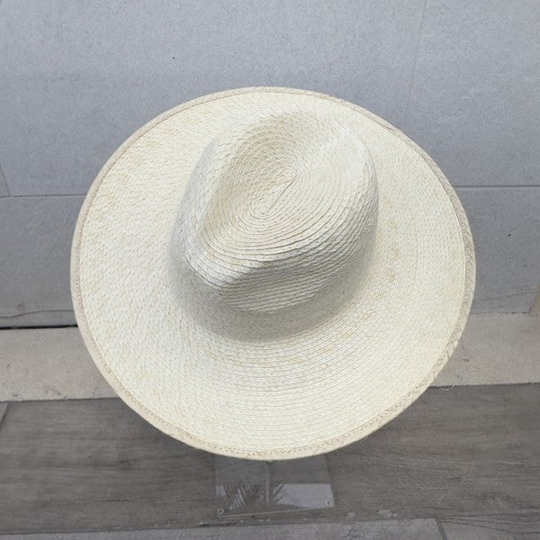 Palm Leaf Straw Panama Hat