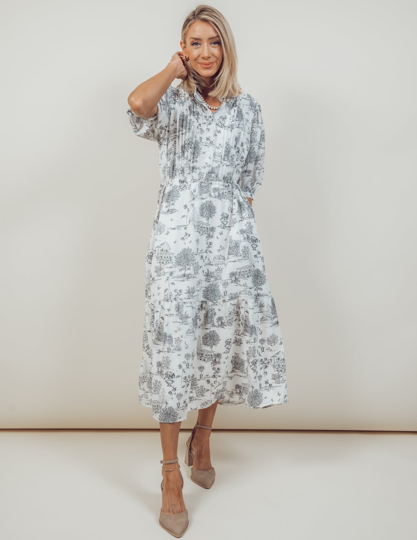 Patio Printed Dress