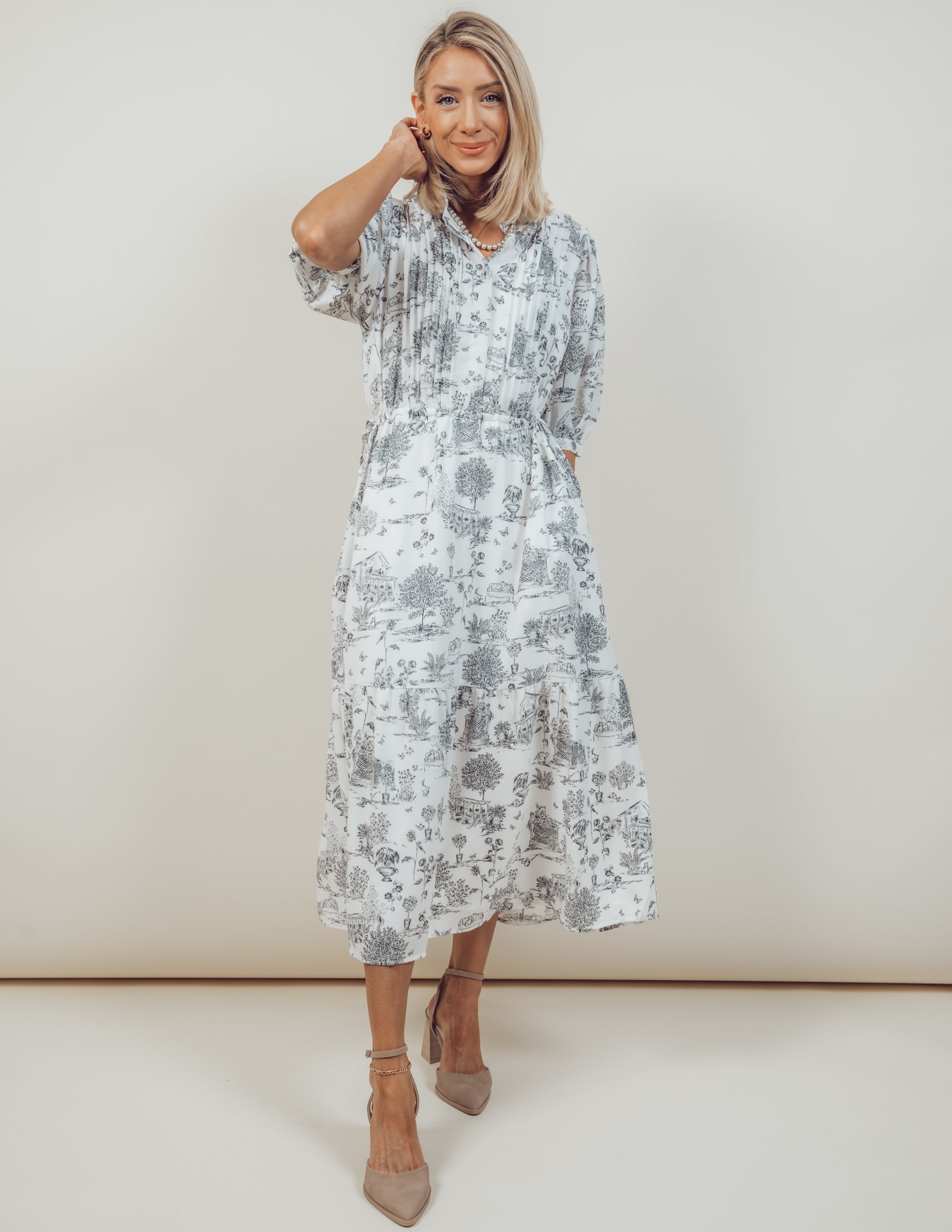 Patio Printed Dress