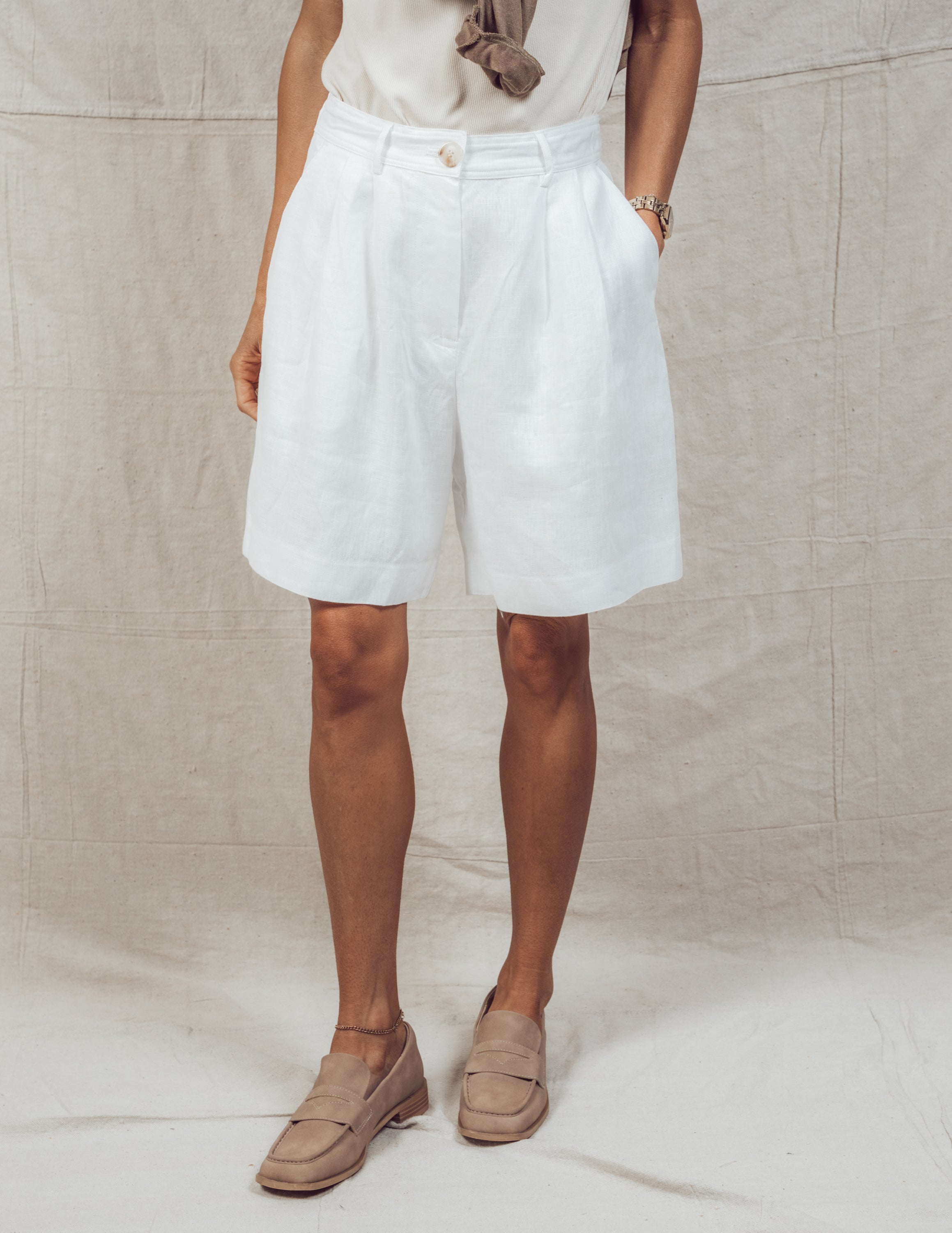 Mila Linen Shorts