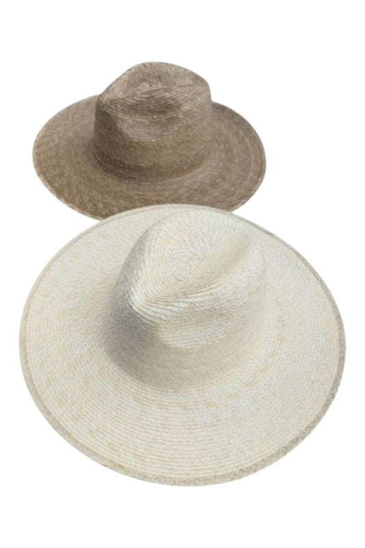 Palm Leaf Straw Panama Hat