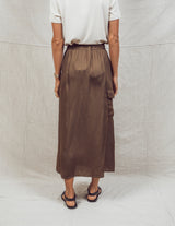 Shalia Cargo Midi Skirt