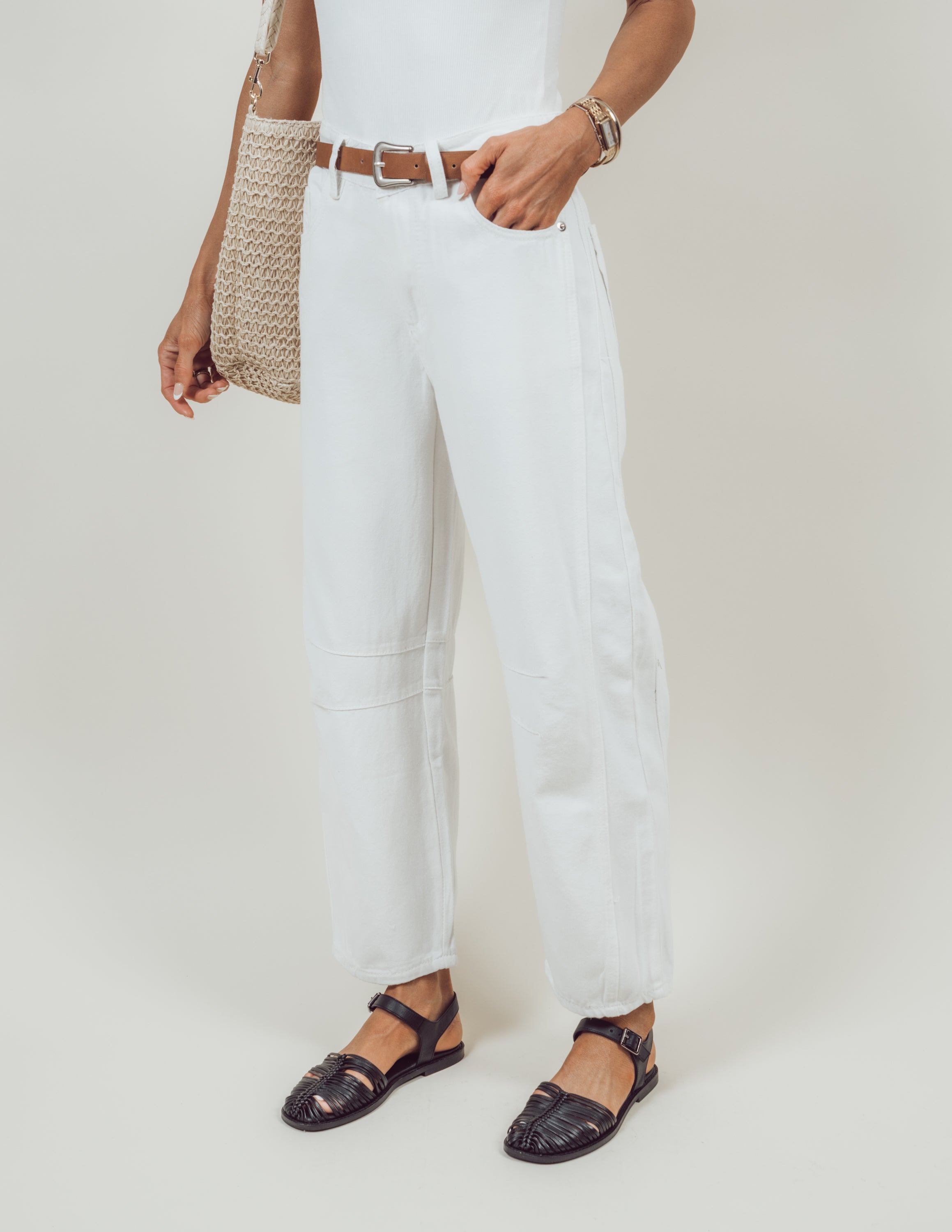 Kendra Barrel Jeans