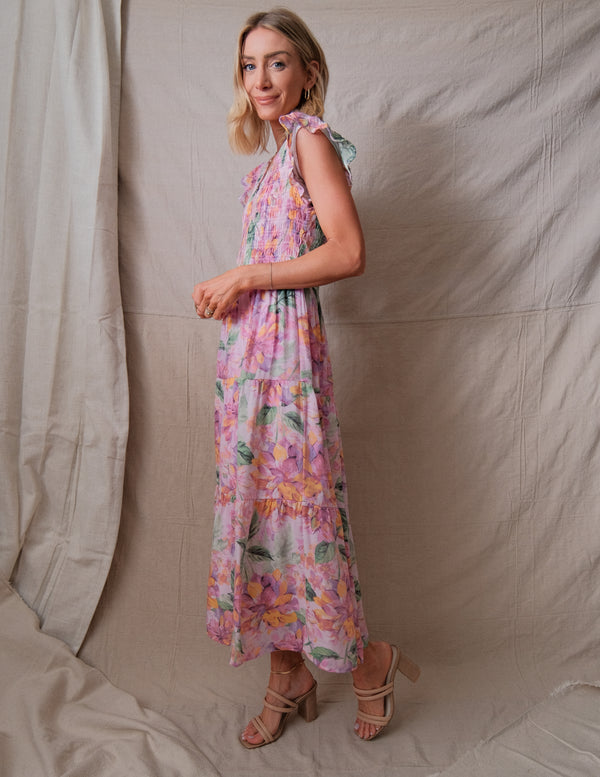 Eloisa Floral Midi Dress