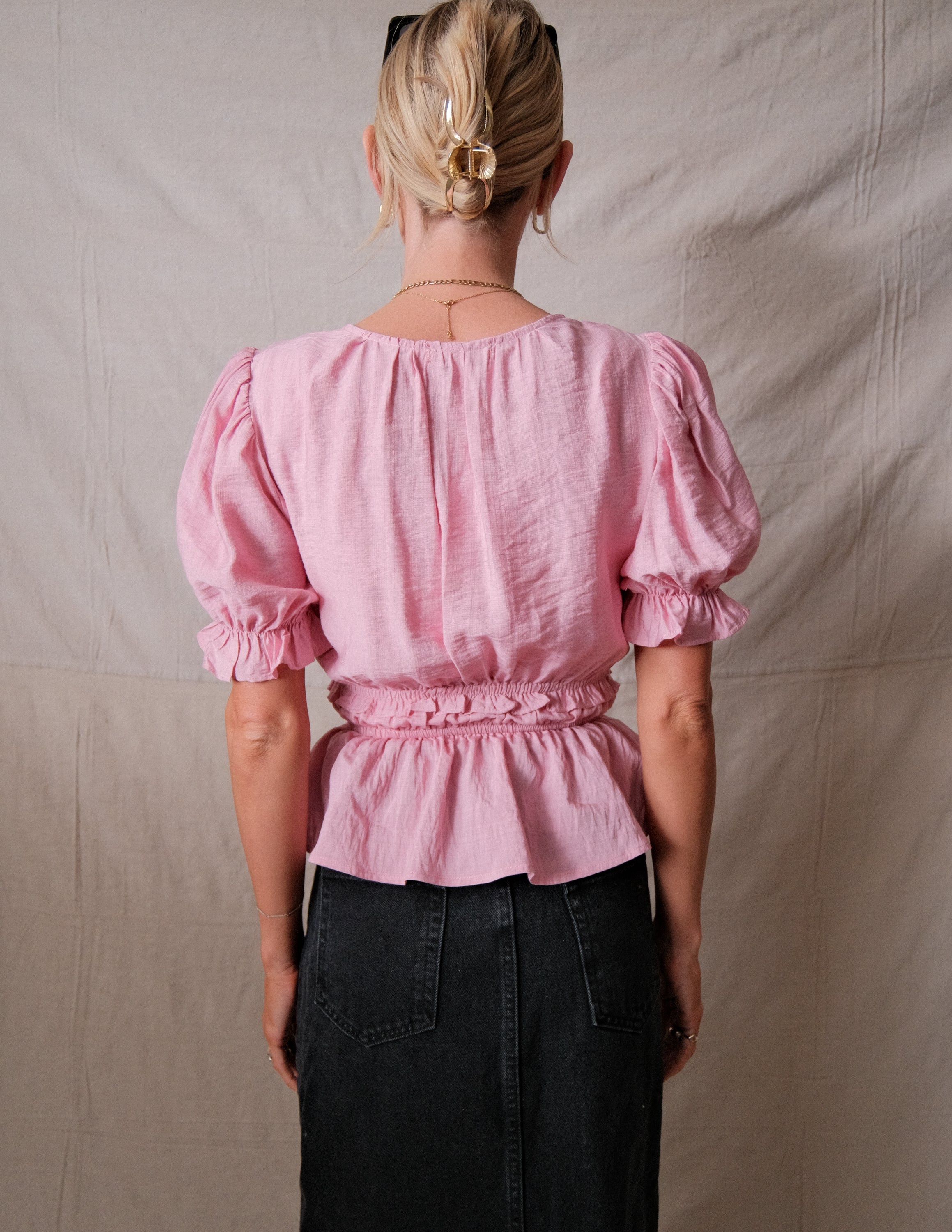 Angelica Ruffle Top