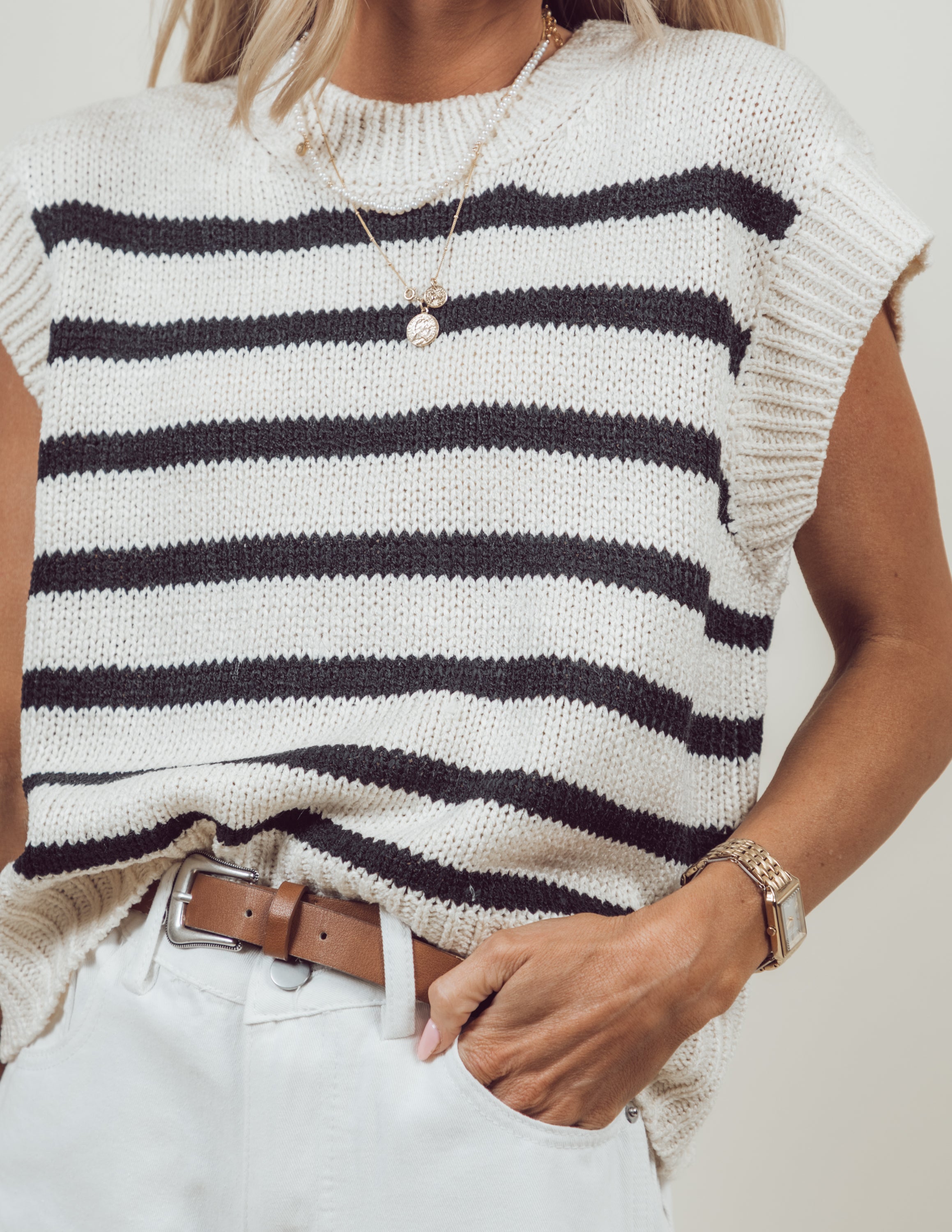 Olivia Striped Top