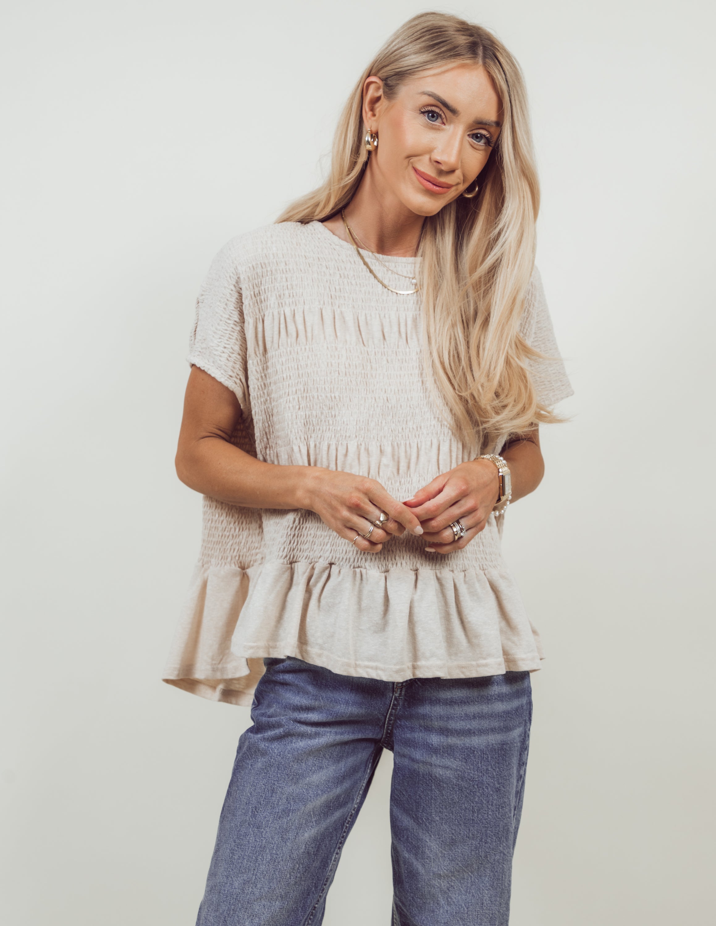 Kimber Ruffle Top
