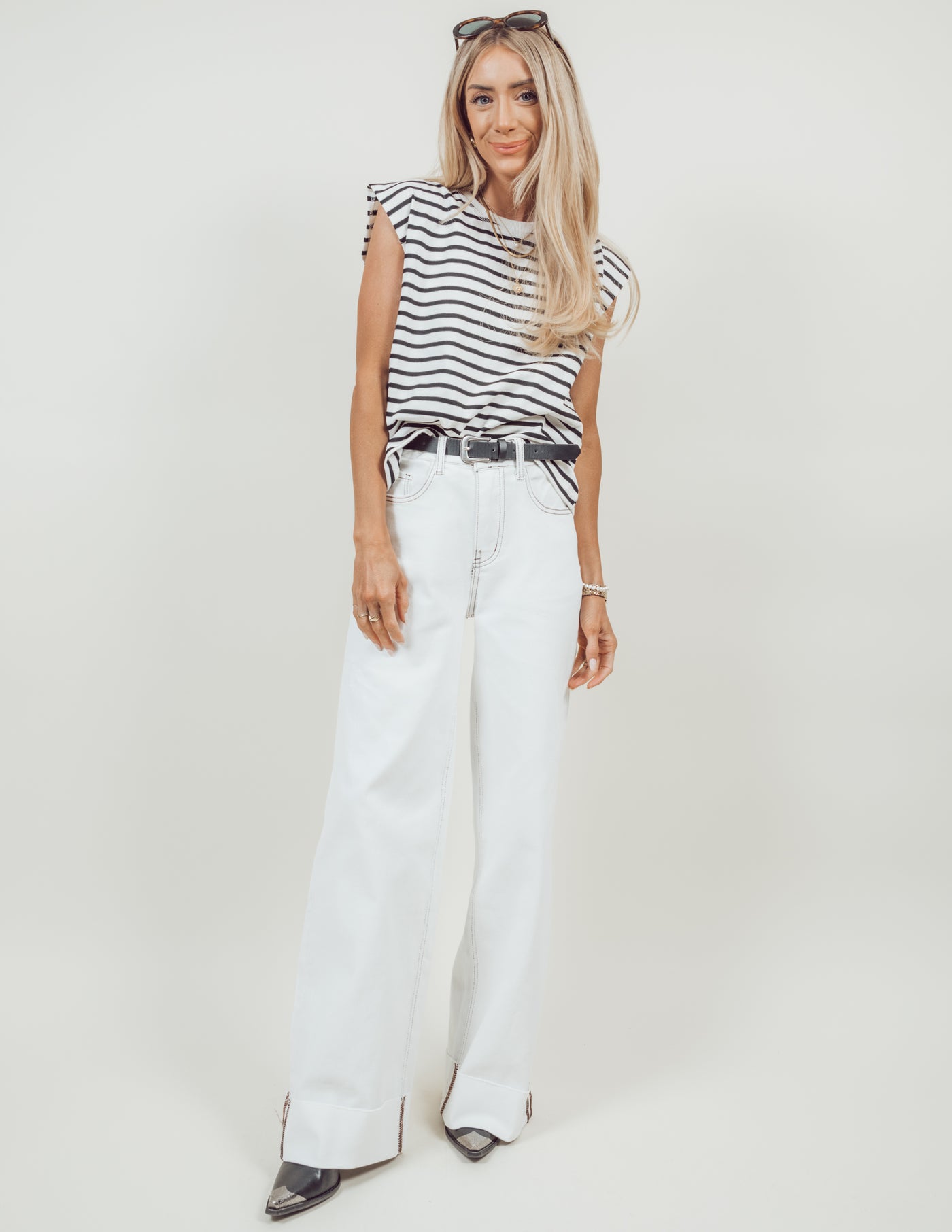 Jocie Striped Top