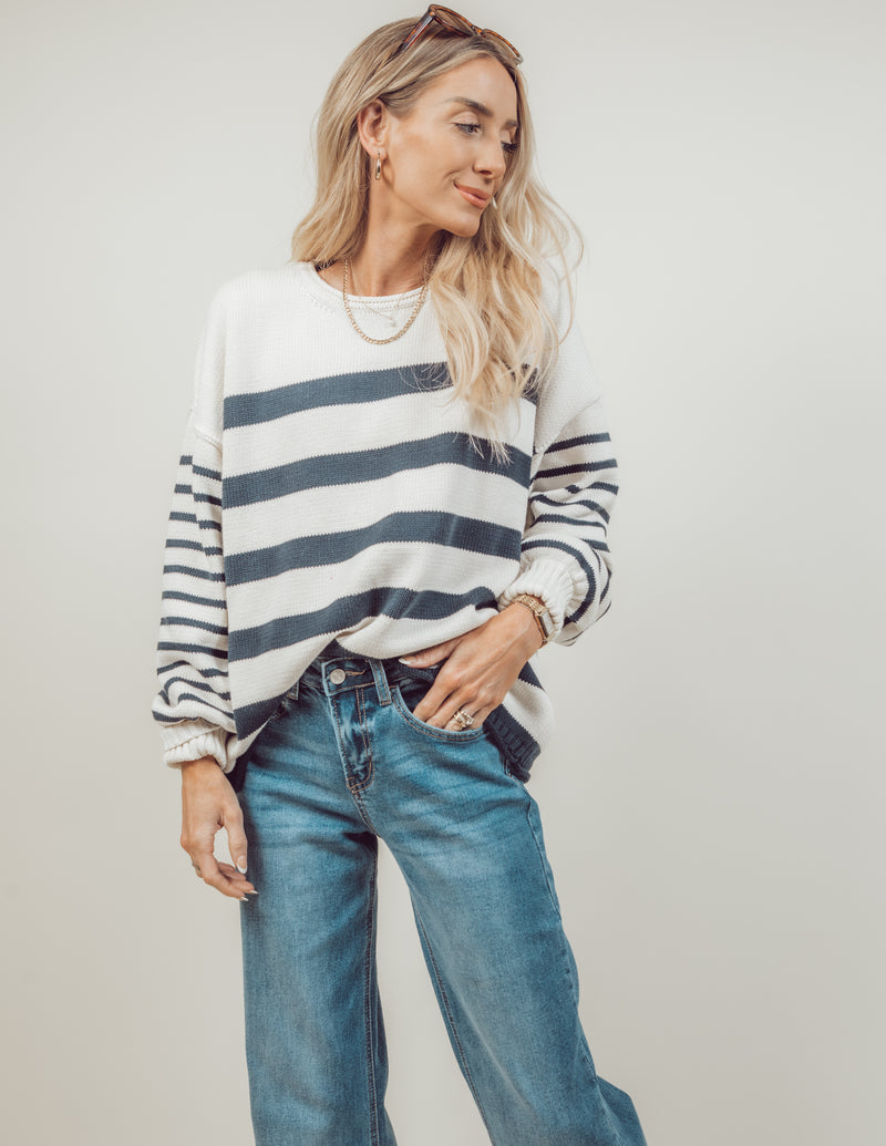 Conway Striped Pullover