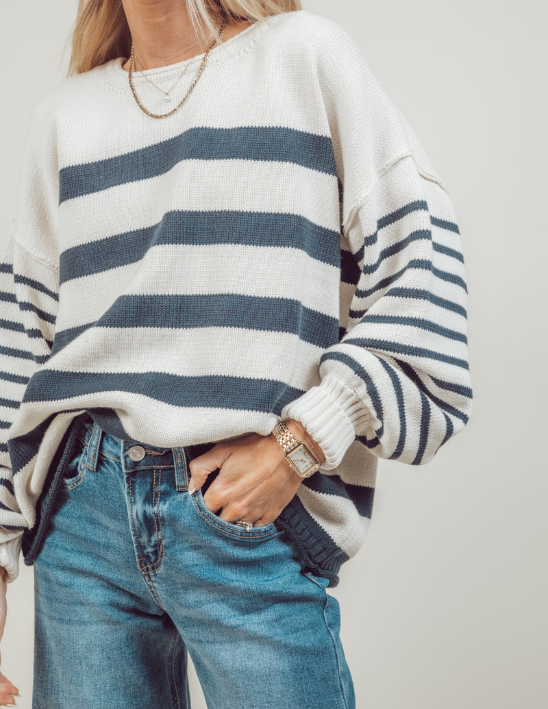 Conway Striped Pullover