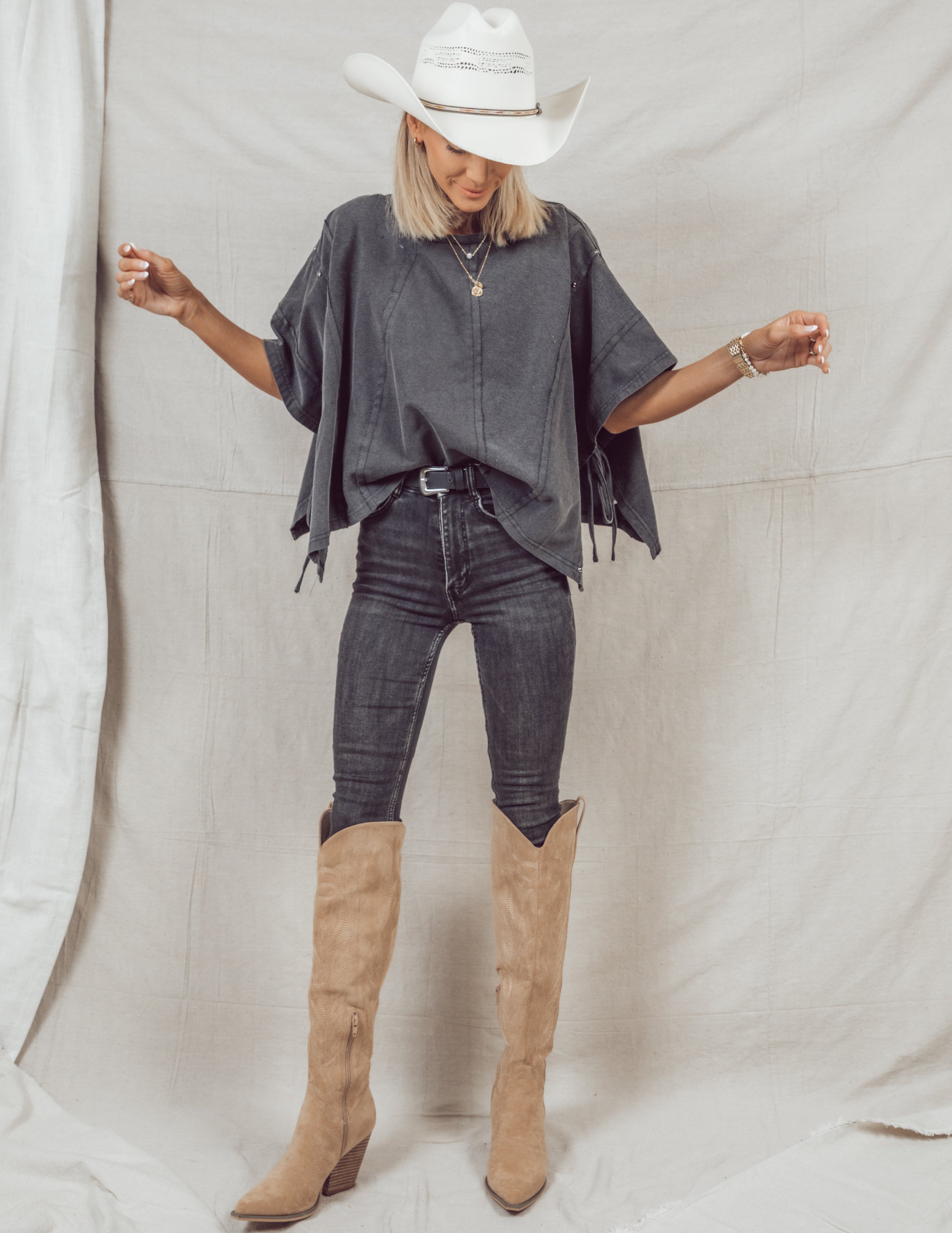 Camryn Studded Top