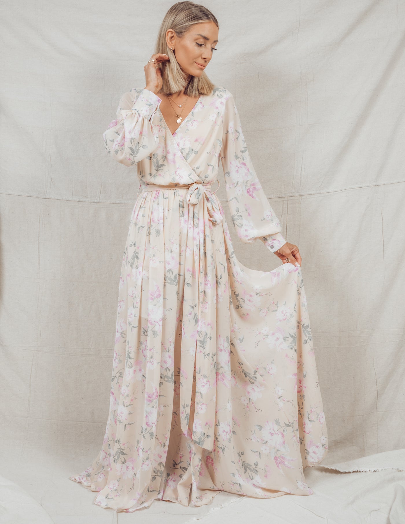 Jainy Floral Maxi Dress