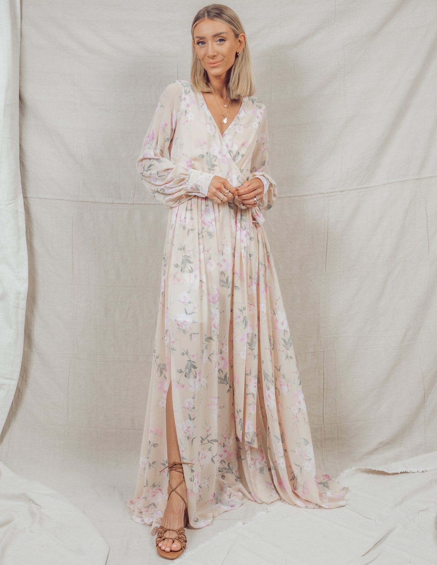 Jainy Floral Maxi Dress