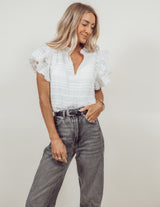 Kenzie Ruffle Top