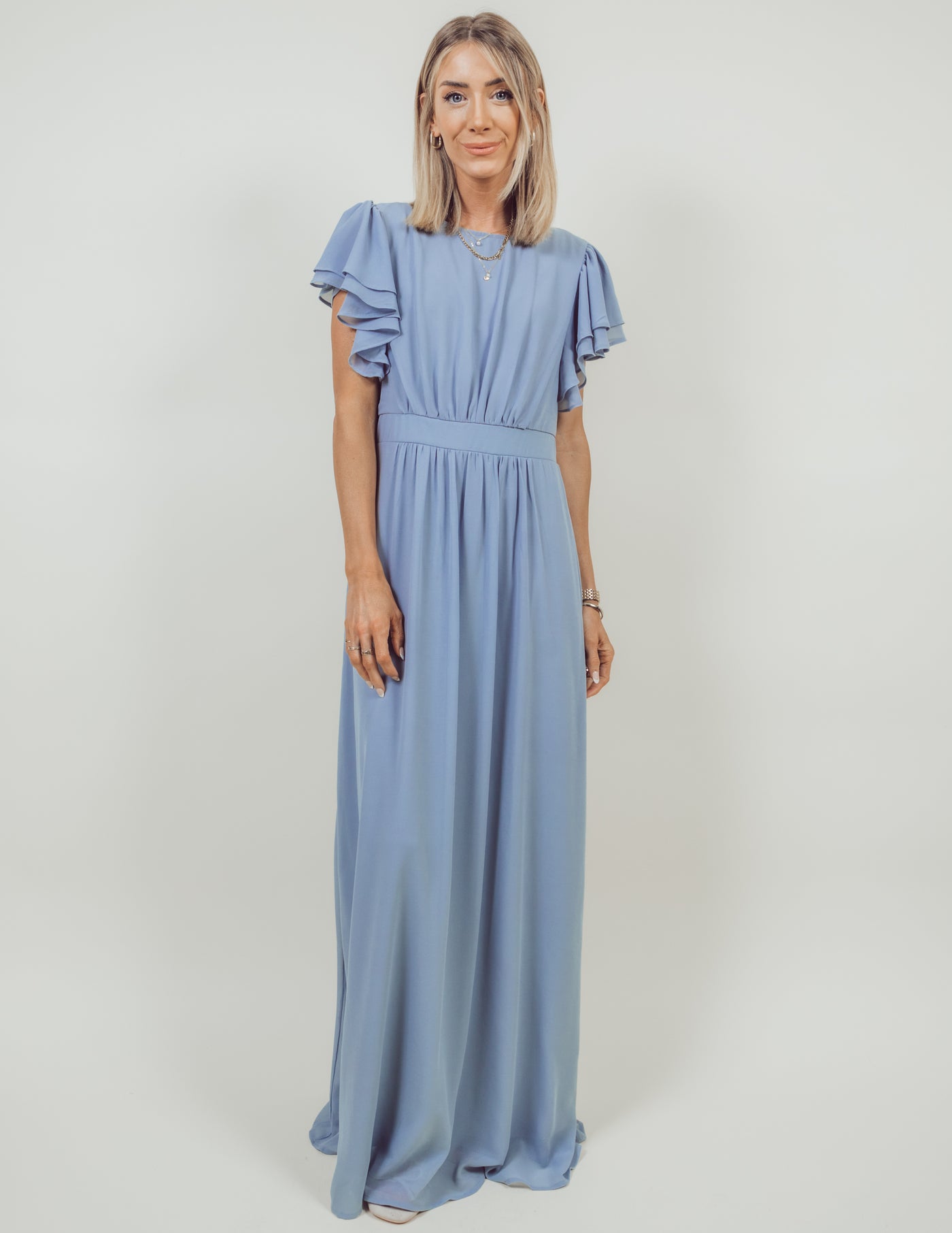 Victoria Chiffon Maxi Dress