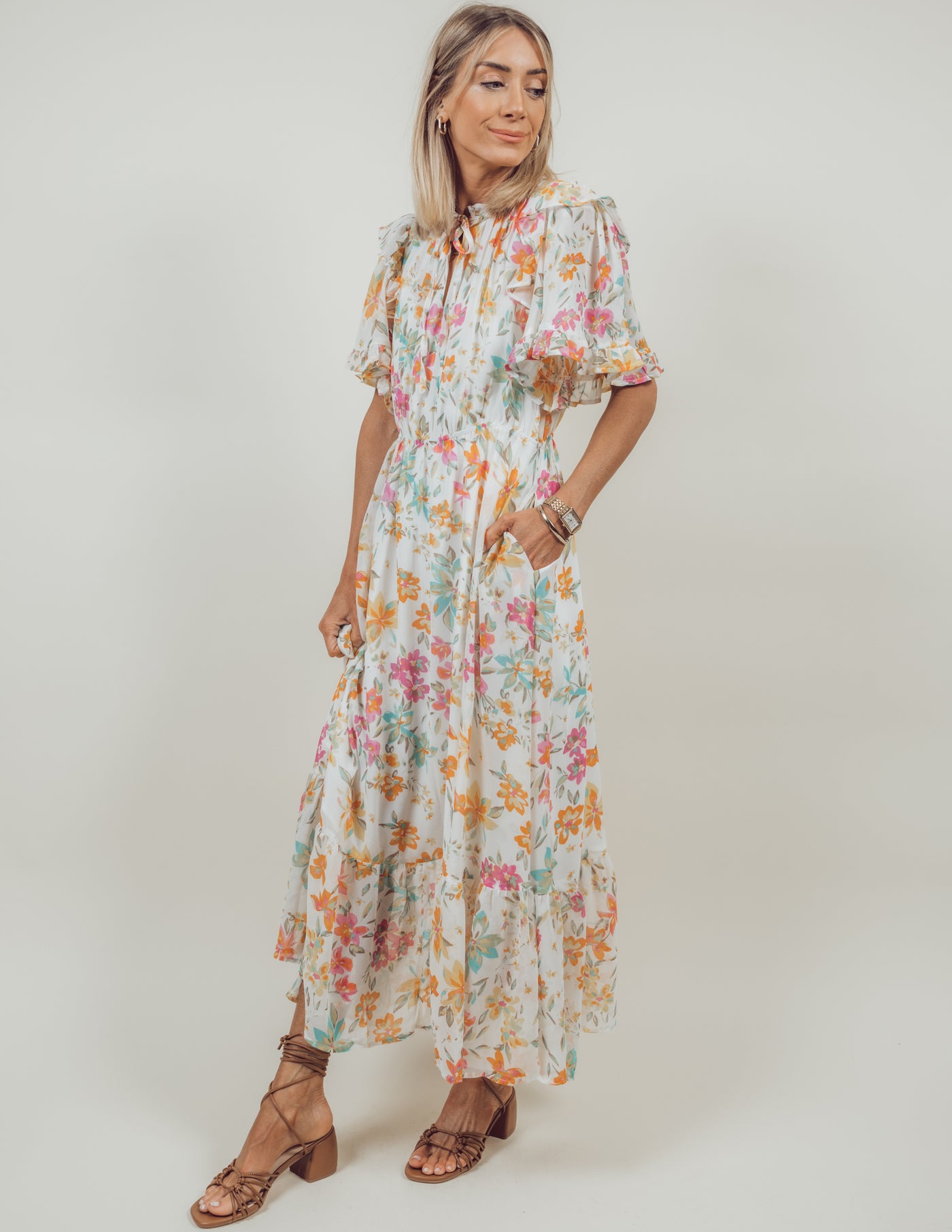 Anika Floral Dress