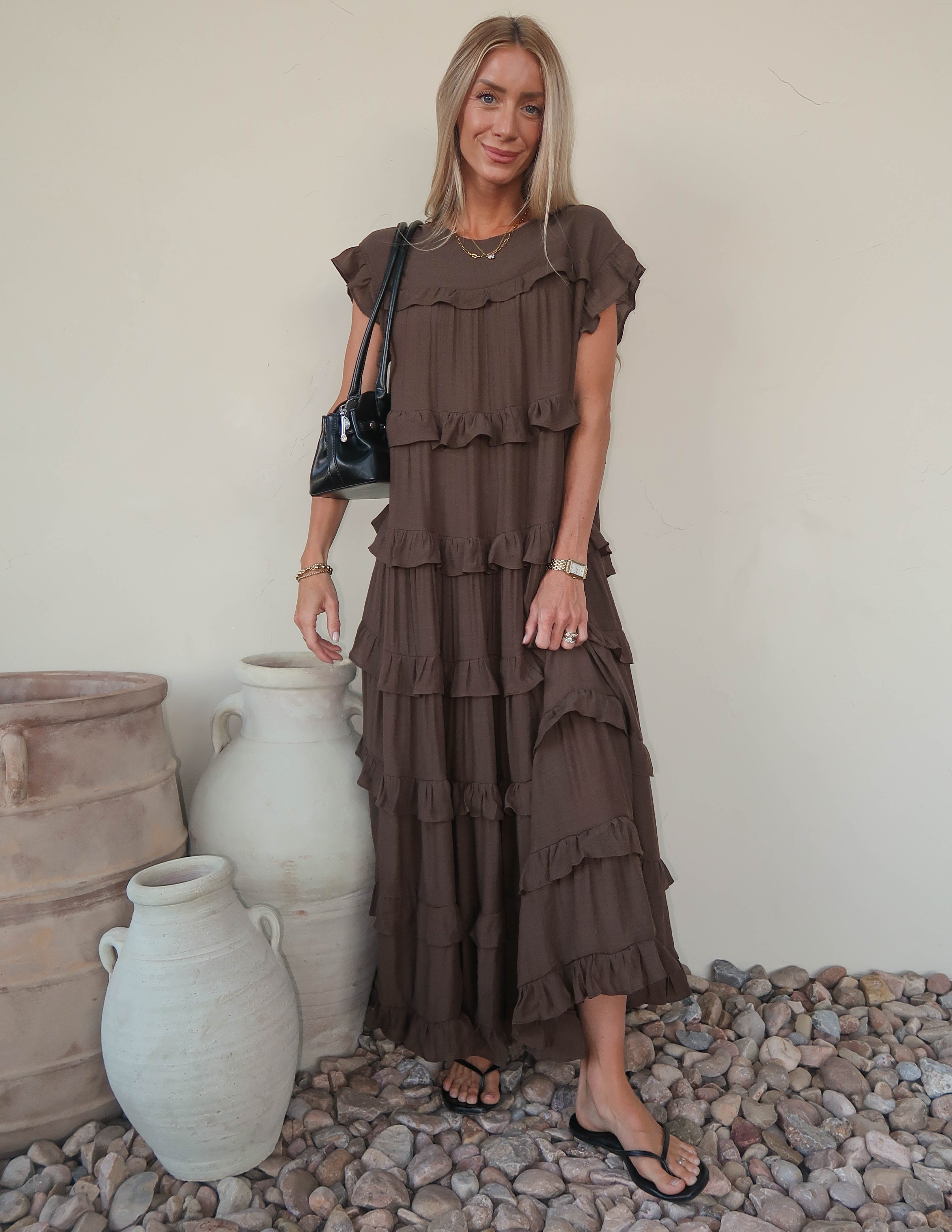 Betty Ruffle Tiered Dress · Shop Stevie