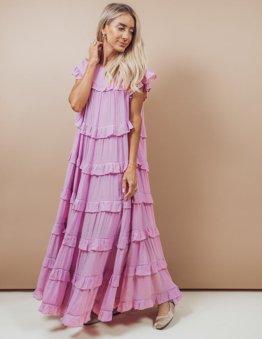 Betty Ruffle Tiered Dress