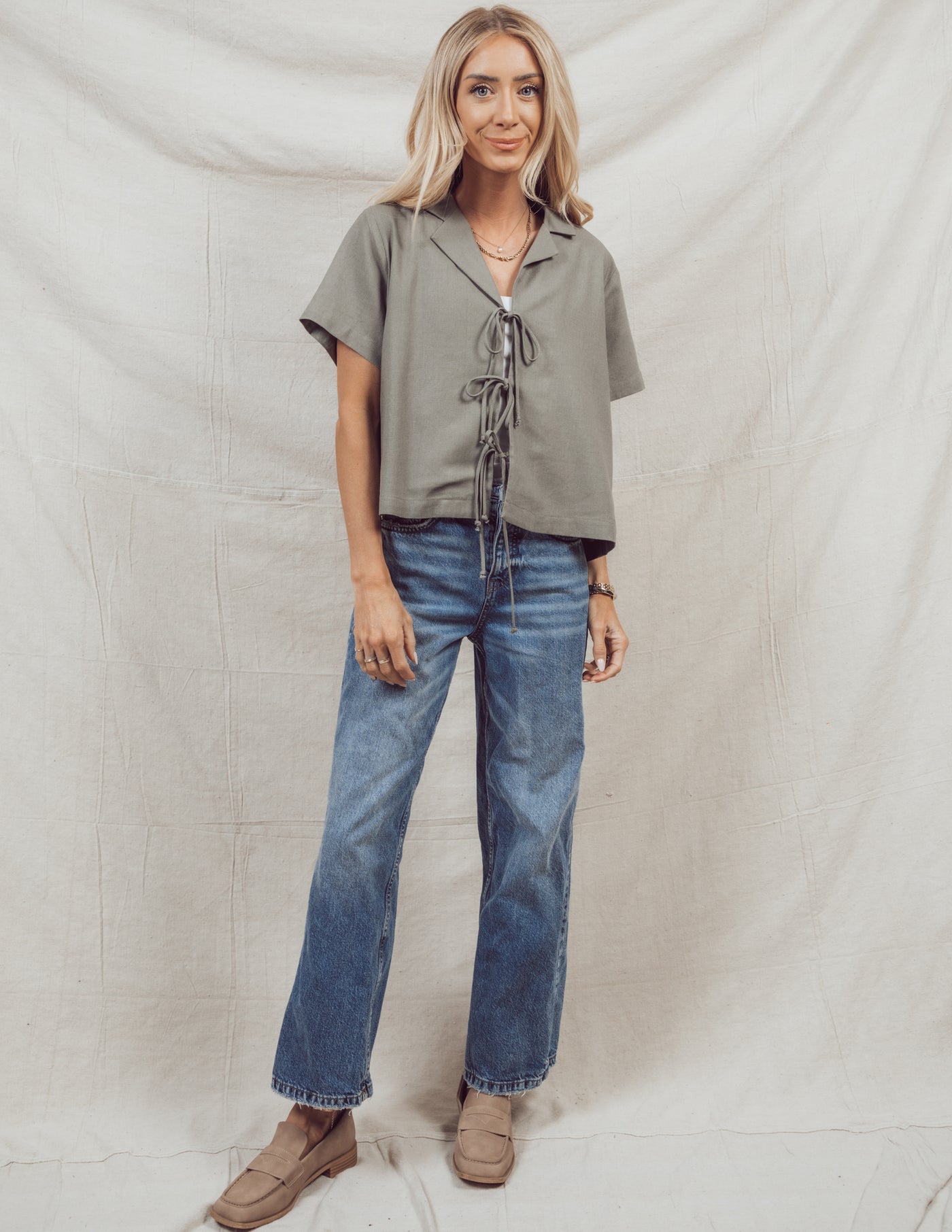 Nico Linen Top