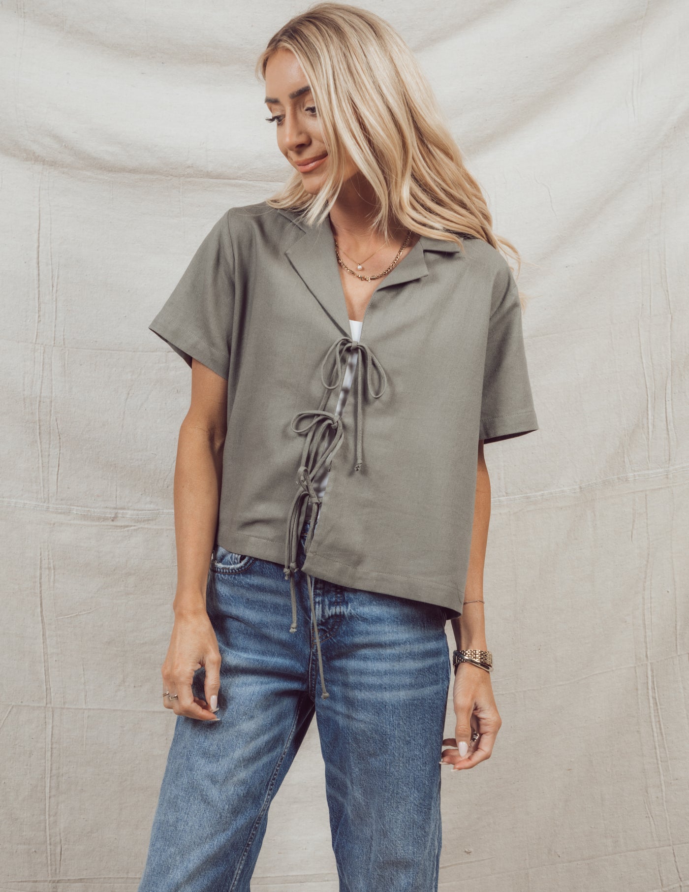 Nico Linen Top