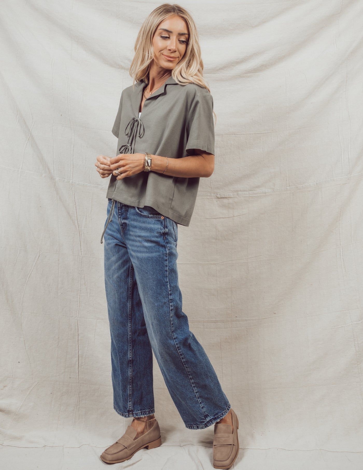 Nico Linen Top