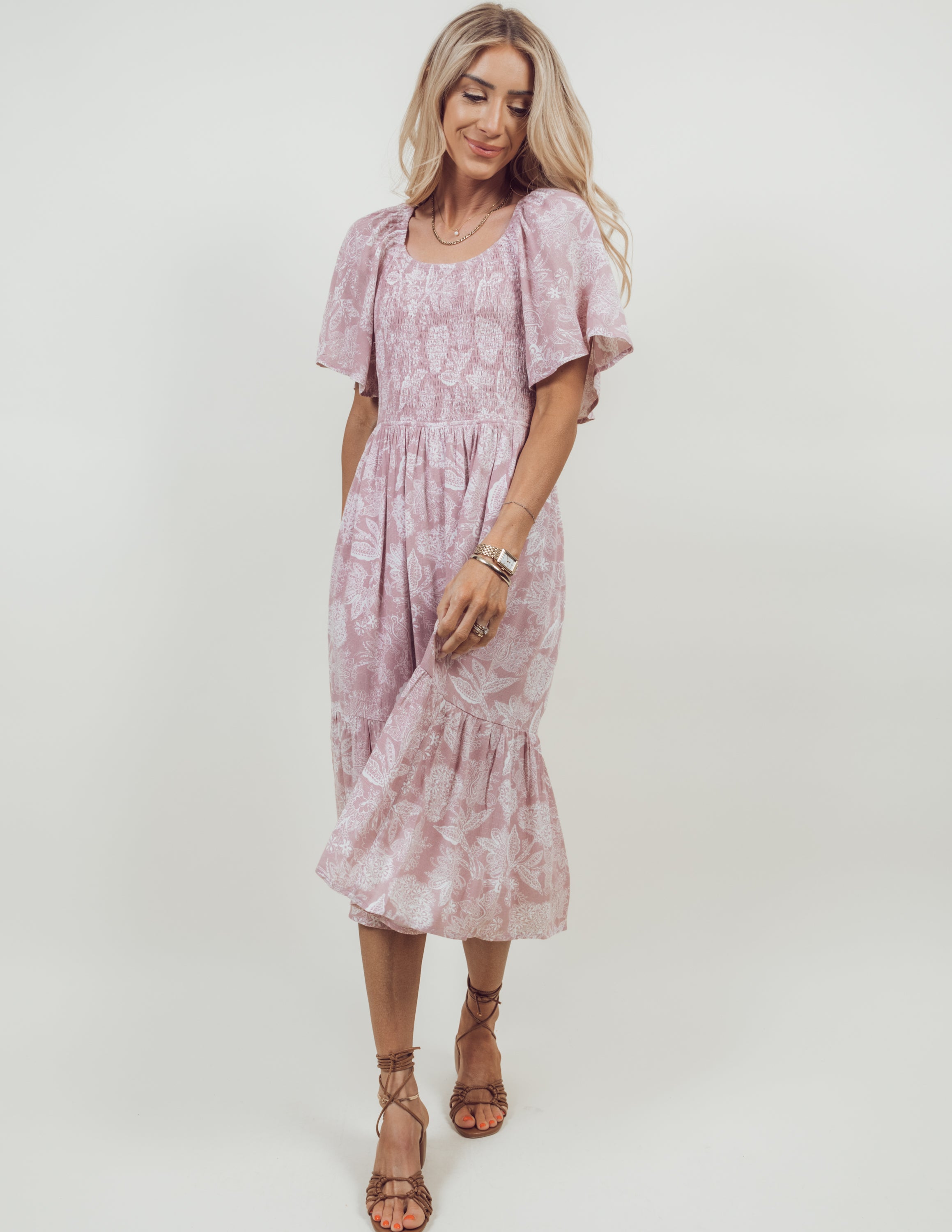 Annamaria Printed Dress