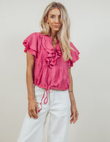 Aislinn Ruffle Top