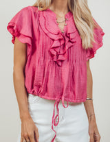 Aislinn Ruffle Top