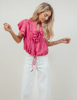 Aislinn Ruffle Top