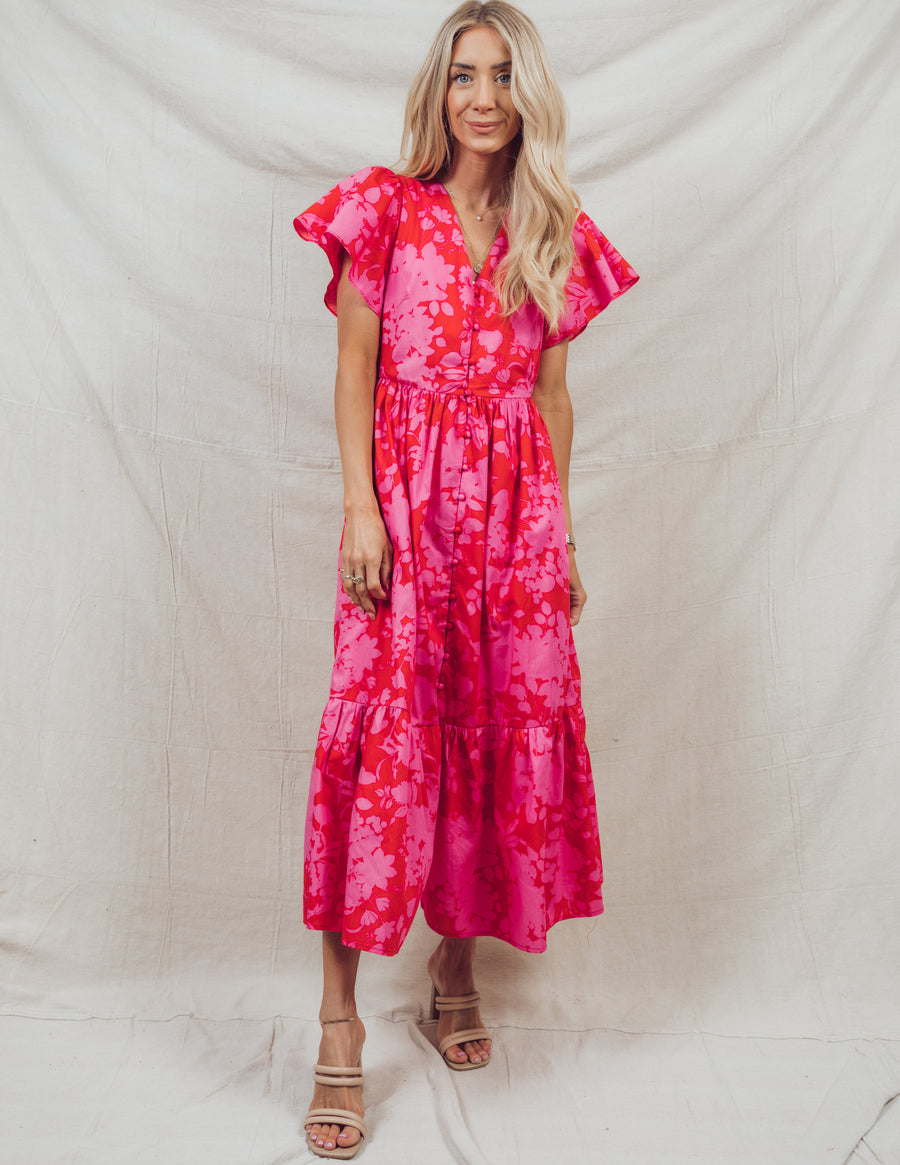 Constance Floral Dress