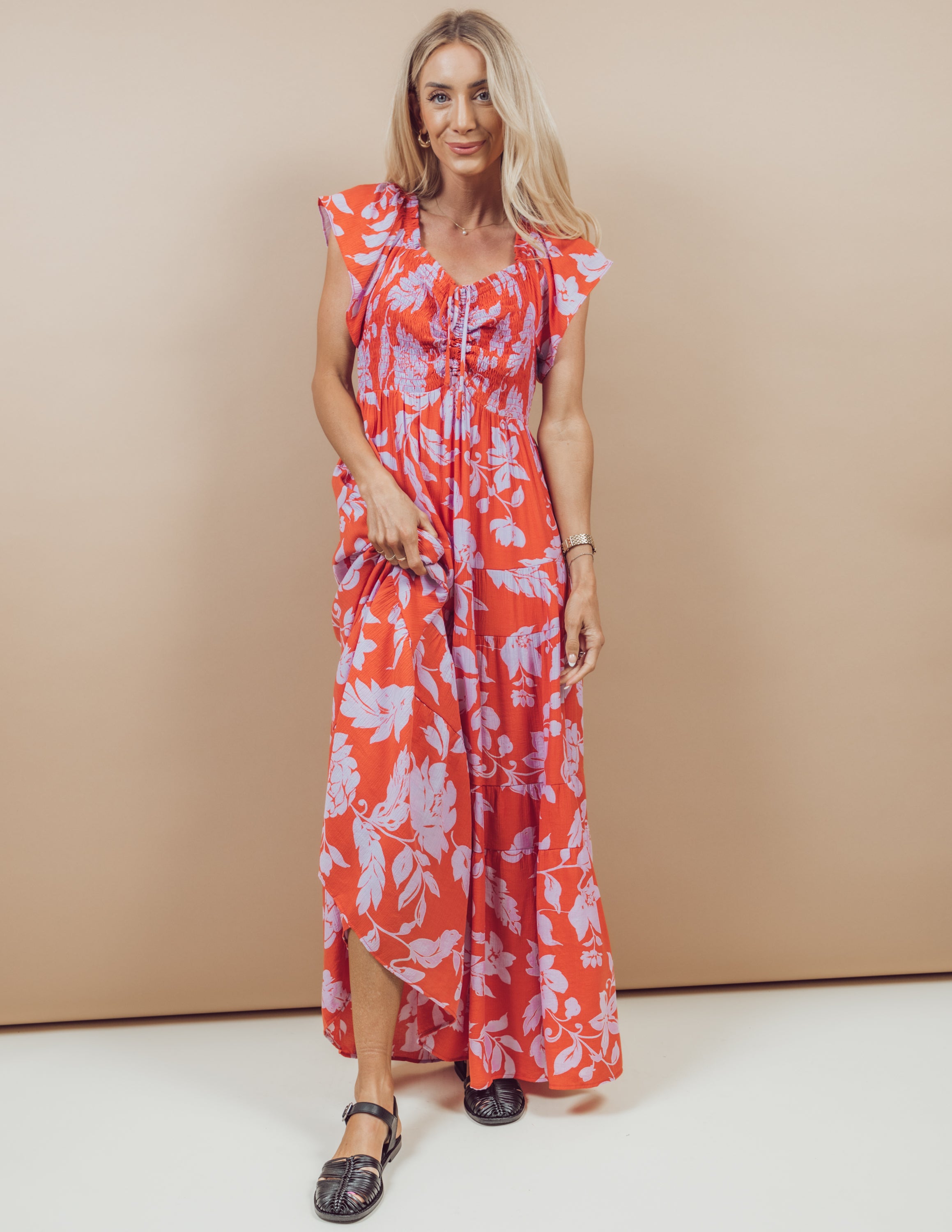 Anna Floral Dress